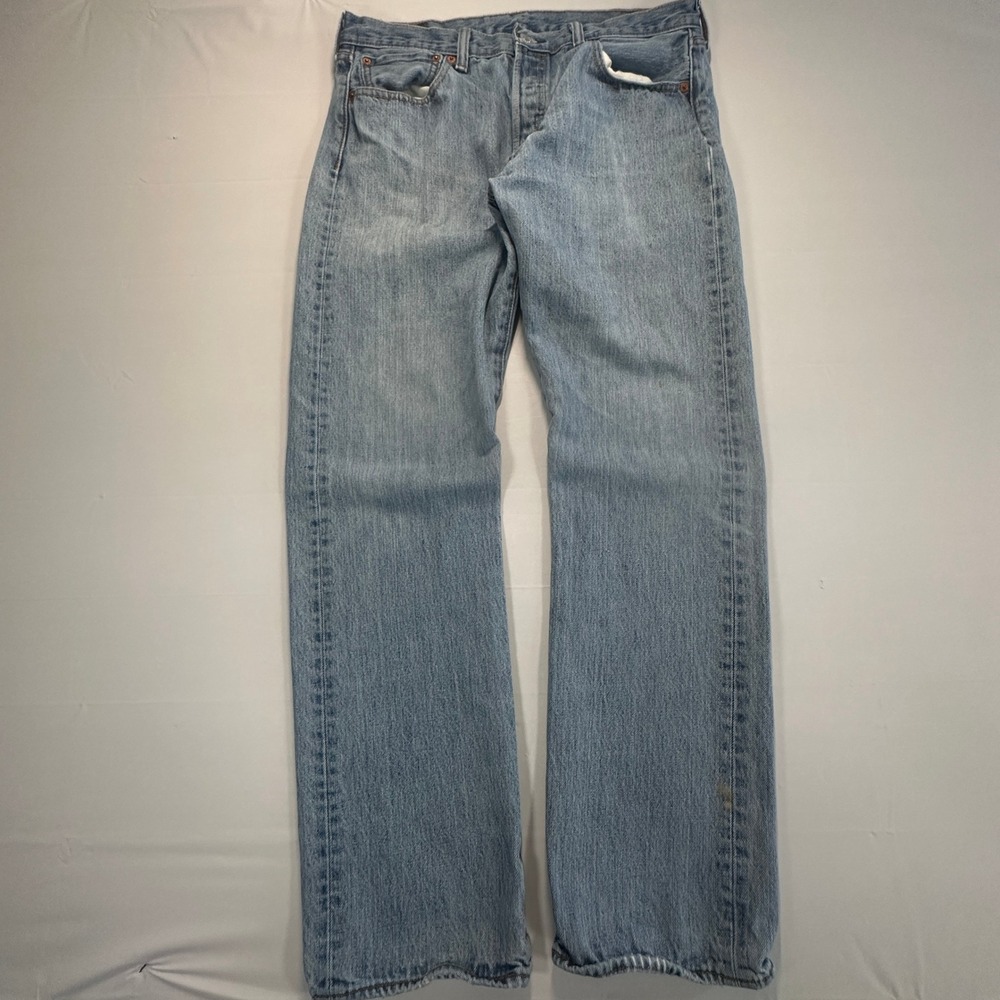 Levi's Light Blue Straight Leg Jeans